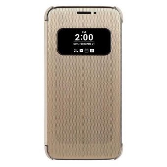 Gambar Luxury Flip Smart Case Cover Skin For LG G5 Gold   intl