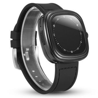 M2 Bluetooth Smart Jam Tangan Heart Rate untuk Android IOS ponsel Samsung iPhone hitam