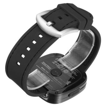 M2 Bluetooth Smart Jam Tangan Heart Rate untuk Android IOS ponsel Samsung iPhone hitam