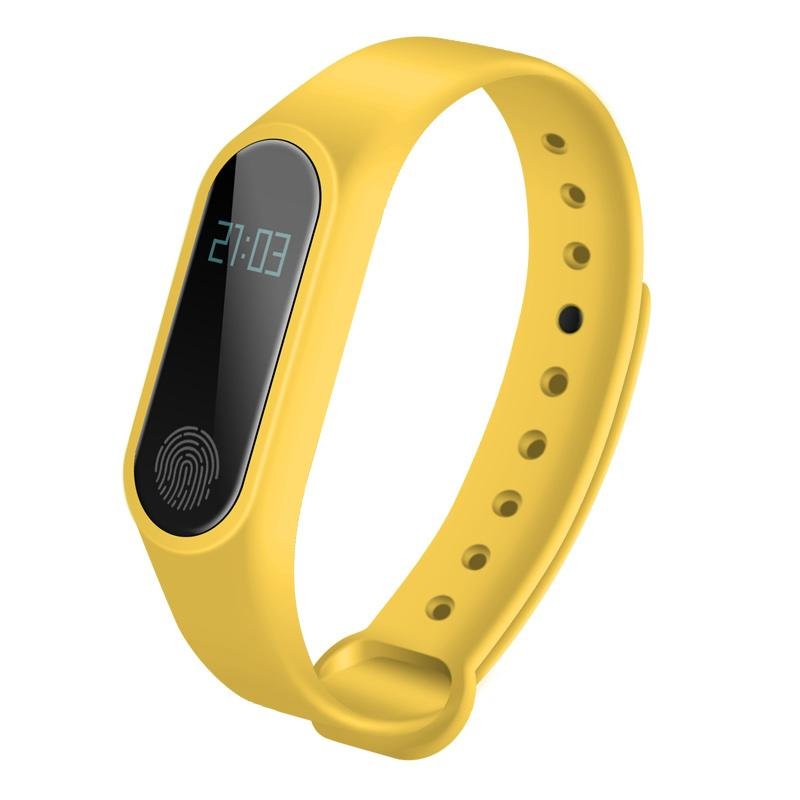 M2 Gelang Monitor Detak Jantung Smart Watch Olahraga Pengingat Smart Band Kebugaran Tracker Gelang