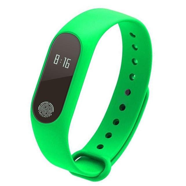 M2 Gelang Monitor Detak Jantung Smart Watch Olahraga Pengingat Smart Band Kebugaran Tracker Gelang