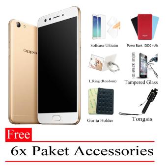 Marintri Oppo F3 GOLD Ram 4GB64GB (Free 6x Paket