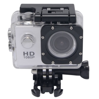Mcoplus F23W SJ4000 1.5-inch LCD 30M Waterproof FHD 1080P Sport Camera 170 degree Wide Angle Action (White) - intl  