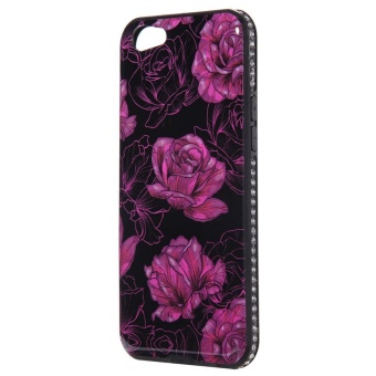 Gambar Meishengkai Case For OPPO A39 Anti Scratch And Shock Absorbent CaseCover With Glitter Diamonds Porcelain Flower   A3   intl