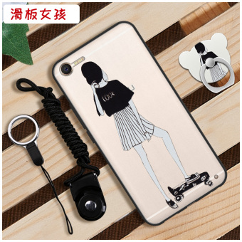 Gambar Meizu e2 e2 lanyard perempuan merek populer dari silikon lembut lengan pelindung shell telepon