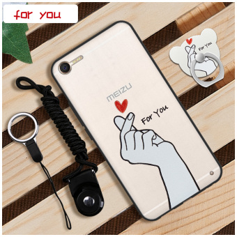 Gambar Meizu e2 e2 lanyard perempuan merek populer dari silikon lembut lengan pelindung shell telepon