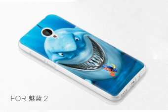 Gambar MEIZU Lengan Silikon Baru Lengan Pelindung Dicat Shell Handphone Shell