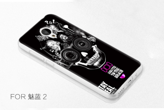 Gambar MEIZU Lengan Silikon Baru Lengan Pelindung Dicat Shell Handphone Shell