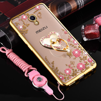 Gambar Meizu m612q silikon merek populer lanyard ponsel shell pelindung lengan