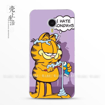 Gambar MEIZU mx4 lucu transparan pria dan wanita ultra tipis pelindung lengan handphone shell