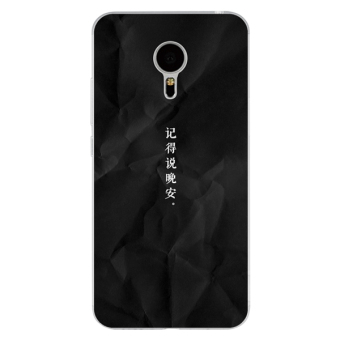 Gambar Meizu mx4 mx5 mx6 teks sederhana beberapa lanyard soft shell