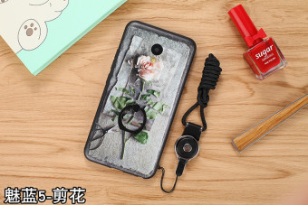Gambar Meizu note5 rose bunga timbul shell telepon shell
