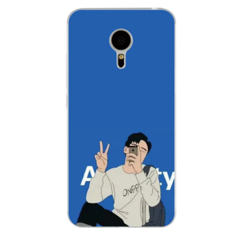 Gambar MEIZU Note5 Sastra Gadis Lanyard Handphone Shell Lengan Silikon