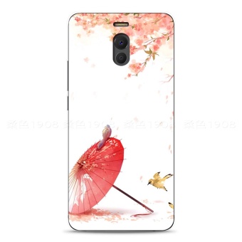Gambar Meizu note6 sastra merah muda lembut lega shell telepon