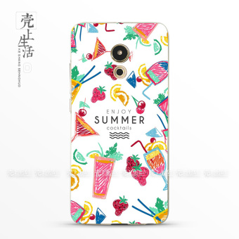 Gambar MEIZU Pro5 kepribadian ultra tipis silikon transparan musim panas soft shell handphone shell