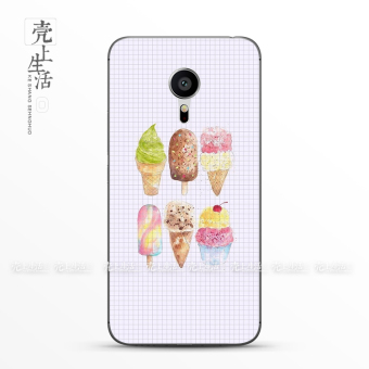 Gambar MEIZU Pro5 kepribadian ultra tipis silikon transparan musim panas soft shell handphone shell