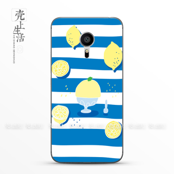 Gambar MEIZU Pro5 kepribadian ultra tipis silikon transparan musim panas soft shell handphone shell