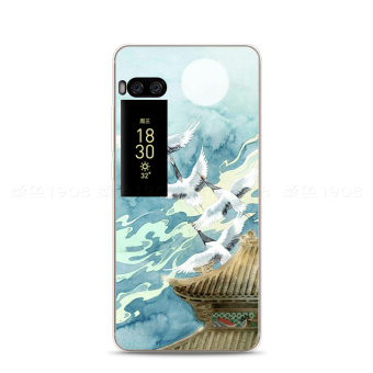Gambar Meizu pro7 retro derek lega pria dan wanita telepon shell soft cover