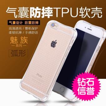Gambar MEIZU Set Sederhana Dari Handphone Mencapai Berlian Tpu Pelindung Shell