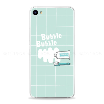 Gambar MEIZU U20 U10 lucu silikon lega Mint handphone shell