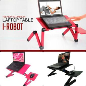 Meja Laptop Alumunium Lipat Portable
