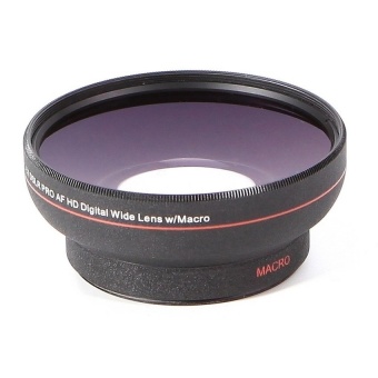 Gambar Meking HD 62MM 0.5X Wide Angle Macro Convension Lens Kit forNikonSony Canon etc Cameras DSLR   intl