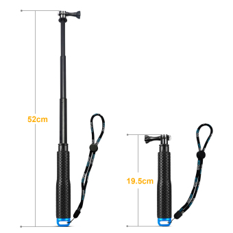 Menembak 48,26 Cm Ekstensi Monopod Berkaki Tiga Tongkat Selfietiang Genggam Bar Untuk Gopro Hero 4 3 X 2 1 SJCAM Xiaomi Yi Kameraaksi (biru) Agustus 2018 - 4 Menembak 48,26 cm ekstensi Monopod berkaki tiga tongkat Selfietiang genggam Bar untuk Gopro Hero 4 3 x 2 1 SJCAM Xiaomi Yi kameraaksi (biru) - 4