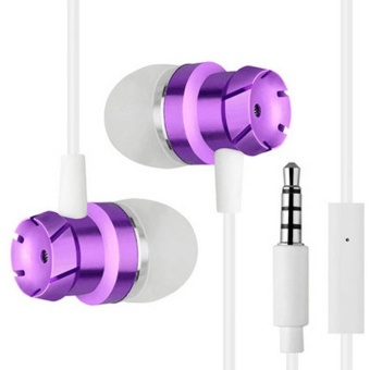 Gambar Metal Piston In ear Earphones headset for Phone,Computer and MP3  intl