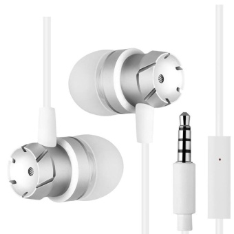 Gambar Metal Piston In ear Earphones headset for Phone,Computer and MP3  intl