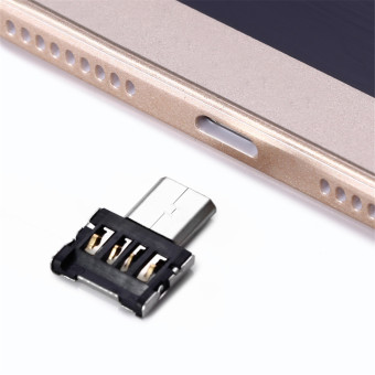 Micro USB/USB 2,0 OTG USB Dengan Gantungan Kunci - Hitam -International Mei 2019 - 5 Micro USB/USB 2,0 OTG USB dengan gantungan kunci - hitam -International - 5