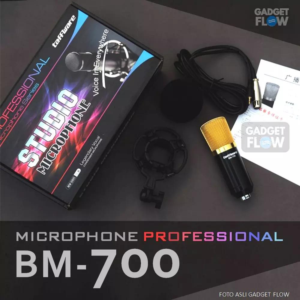 Microphone Mic Kondenser Condenser BM700 BM 700 PAKET RECORDING