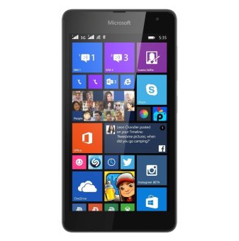 Microsoft Nokia Lumia 535 Dual Sim - 8GB - Hitam  