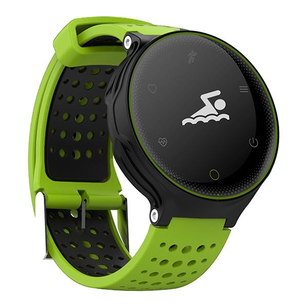 Microwear X2 Smartwatch Bluetooth 4.0 IP68 Tahan Air Pengingat Sesaat Sleep/HEART RATE Monitor Pedometer-Intl
