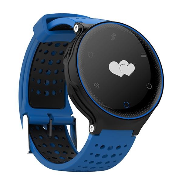 Microwear X2 Smartwatch Bluetooth 4.0 IP68 Tahan Air Pengingat Sesaat Sleep/HEART RATE Monitor Pedometer-Intl