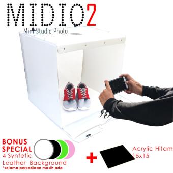 Midio 2 Portable Mini Photo Studio Set