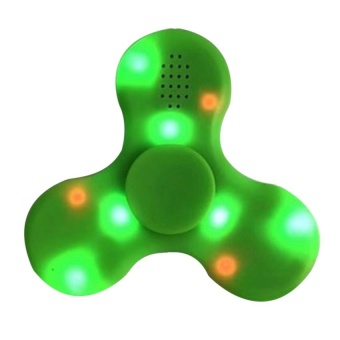 Gambar MINI Bluetooth Spinner Speaker Fingertip Gyro Creative FingerSpinner Funny Spinner Bluetooth Speaker Flashing Lights LED   intl