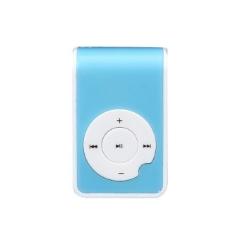 Gambar Mini Clip Metal USB MP3 Player Support Micro SD TF Card Music MediaBU   intl