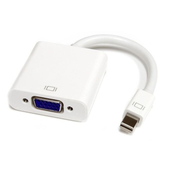 Gambar Mini DisplayPort to VGA Adapter TV AV Cable for iMac Mac MiniMacProMacBook Air MacBook Pro   intl
