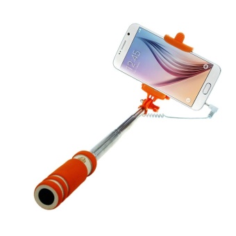 Gambar Mini Extendable Handheld Fold Self portrait Stick Holder Monopod OR  intl