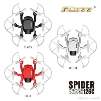 Mini FQ777 126C Spider Drone 2.4G 3D 6-Axis Gyro Roll One Key Return Dual Mode 4CH With HD Camera - RED Pebruari 2019 - 4 Mini FQ777 126C Spider Drone 2.4G 3D 6-Axis Gyro Roll One Key Return Dual Mode 4CH with HD Camera - RED - 4