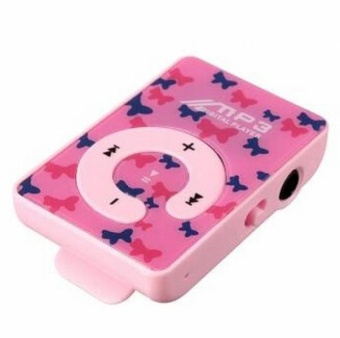 Gambar Mini USB Clip Digital Mp3 Music Player Support 8GB SD TF Card PK  intl