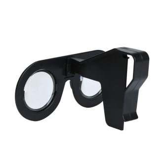 Gambar Mini Virtual Reality Glasses Folding Mini 3D Glasses VR ForSmartphone BK   intl