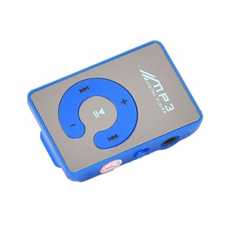 Gambar Mirror Clip USB Digital Mp3 Music Player Support 1 8GB SD TF CardBU   intl