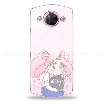 Gambar Mito mito m8 t8 jepang dan korea selatan angin merah muda lega gadis telepon shell soft cover