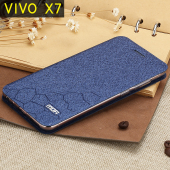 Gambar Mo Fan VIVOX7 x7 silikon penurunan Drop pelindung lengan handphone shell