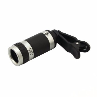 Gambar Monocular Telezoom 8x Smartphone Lense for Oppo A57   Hitam