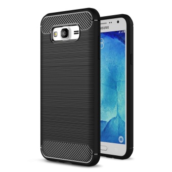 Gambar Mooncase Case For Samsung Galaxy J5 2015 Carbon Fiber ResilientDrop Protection Anti Scratch Rugged Armor Case Black   intl