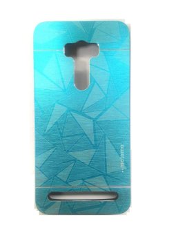 Motomo Triangle Motif for Asus Zenfone Selfie ZD551KL Hard Case - Biru  