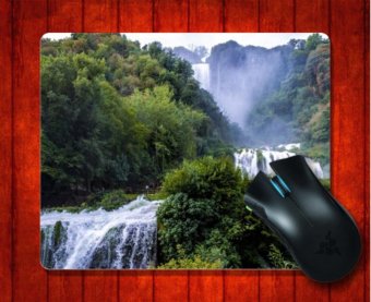 Gambar MousePad Waterfall25 Nature for Mouse mat 240*200*3mm Gaming MicePad   intl