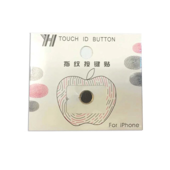 Gambar Mr Home Button Sticker Touch Id for iPhone   Hitam